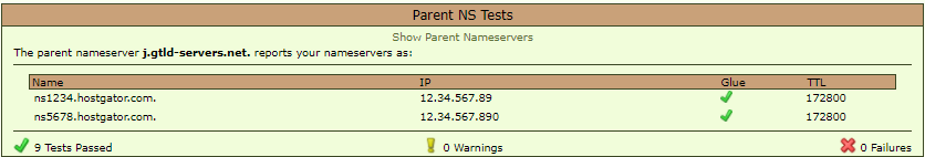 LeafDNS - Parent NS Tests