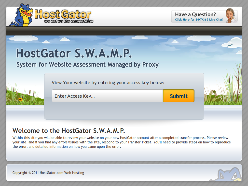 change from hostgator webuilder to wordpress