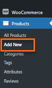 Add product in WooCommerce