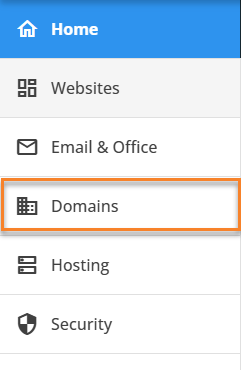 Domains Tab