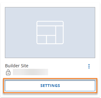 Settings Button