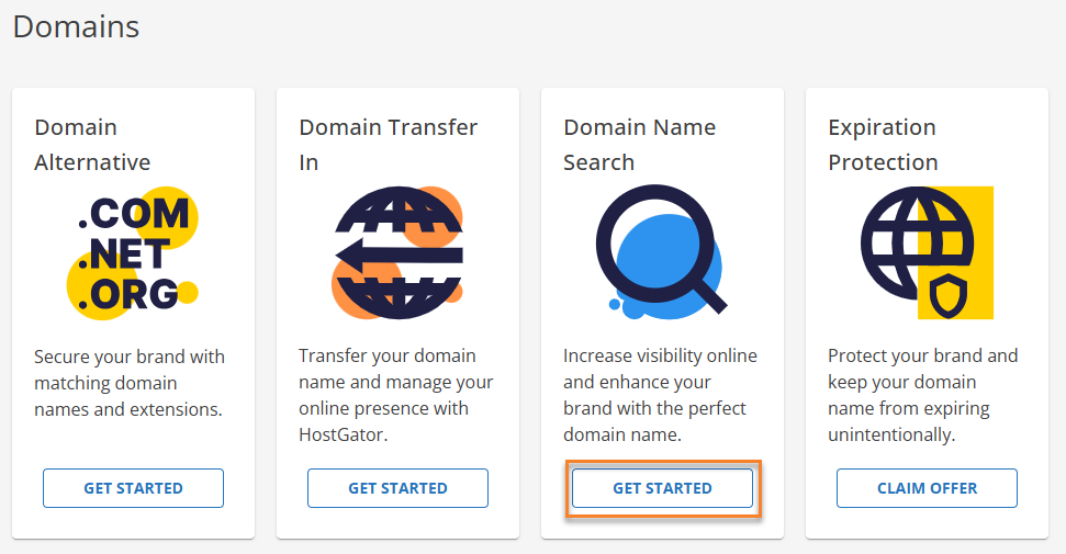 Enter your domain