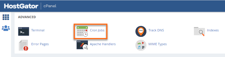 cPanel Cron Jobs icon