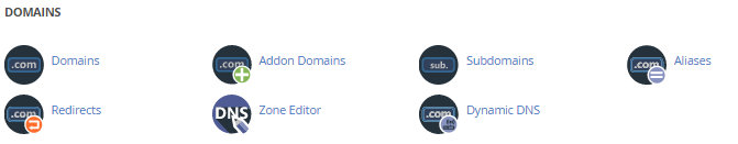 cPanel Domains