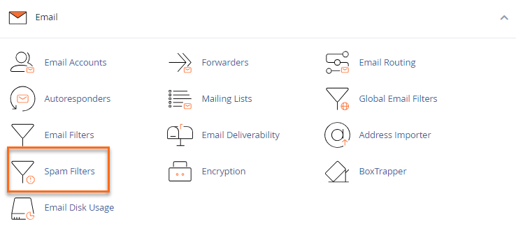 Spam Filters icon