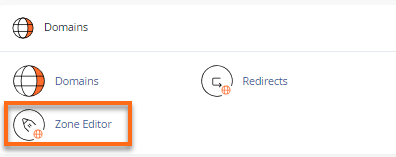 cPanel - Zone Editor