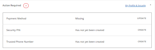 Customer Portal - Notifications details