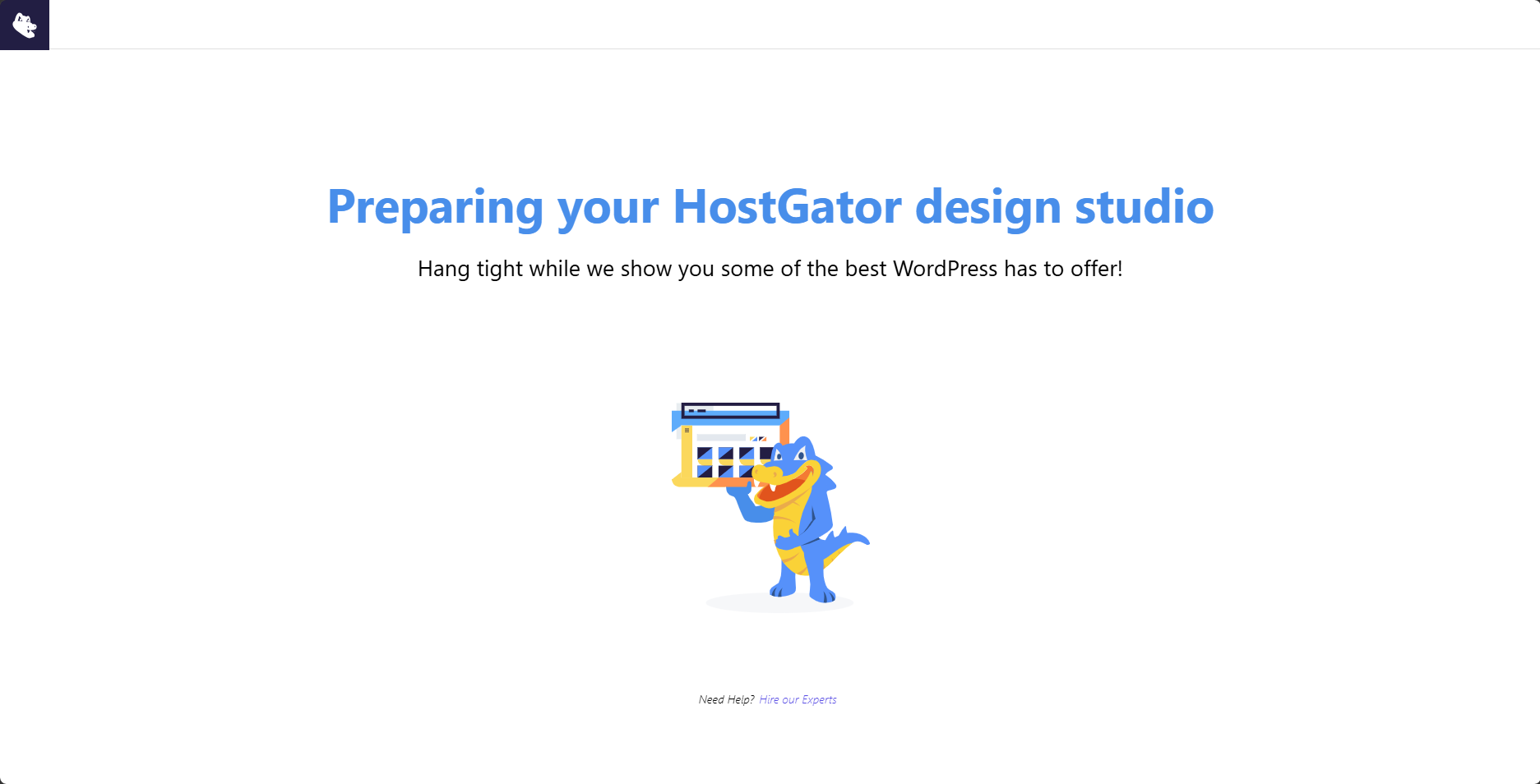 Install WP - Setup Layout