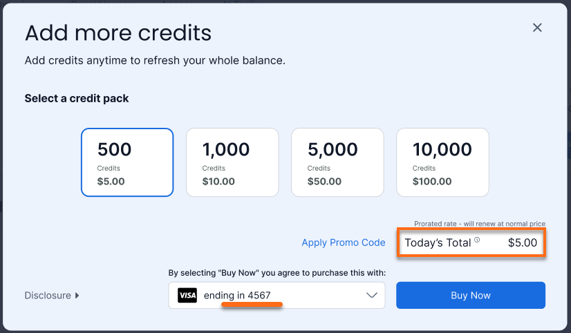 Customer Portal - Hosting tab - AI Tooling - Payment Confirmation