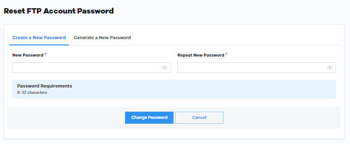 OWP - Reset FTP Account Password