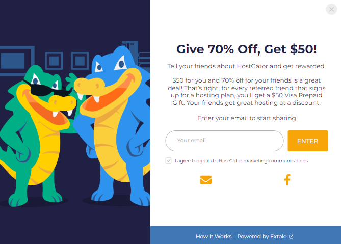 Customer Portal - Refer a friend