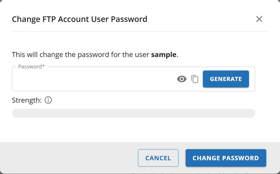 HostGator Websites Tab FTP Access Chnage Password