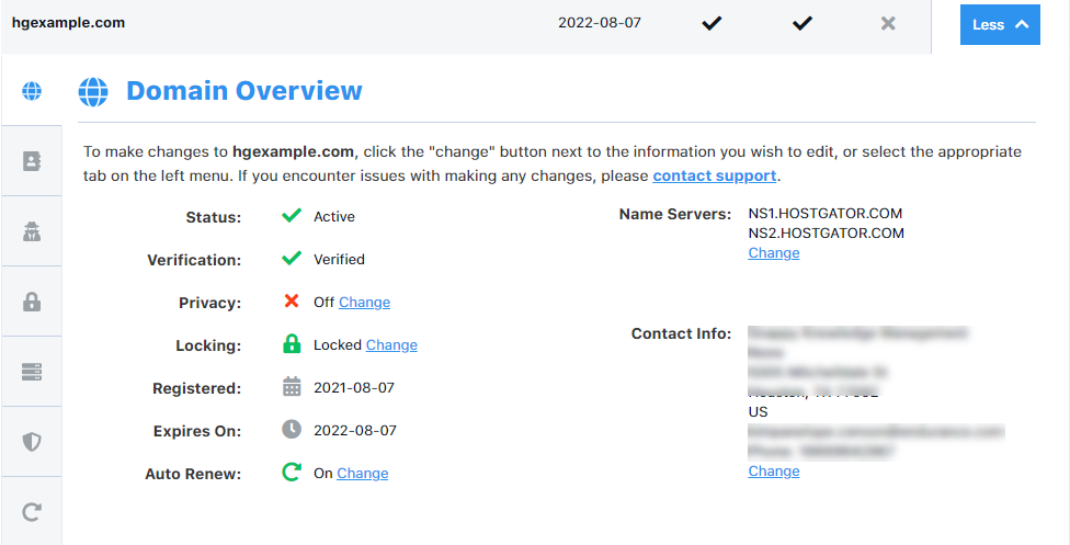 Customer Portal Domains Overview