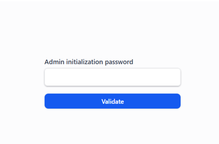 Dify Initial Log in
