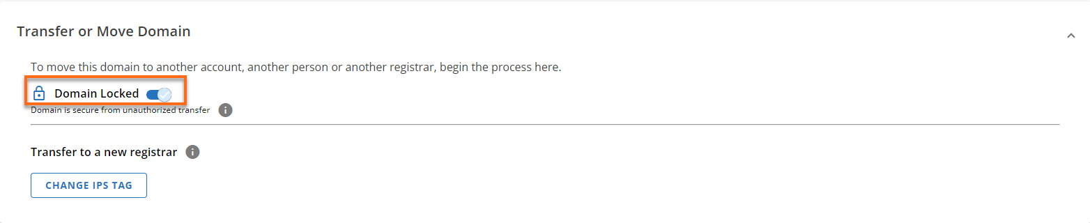 Domain Locked