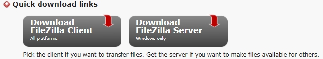 Download Filezilla Client