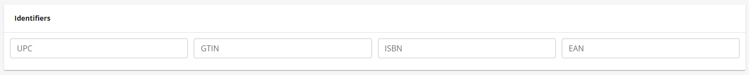 HostGator Ecomdash - Products Tab Create Identifiers