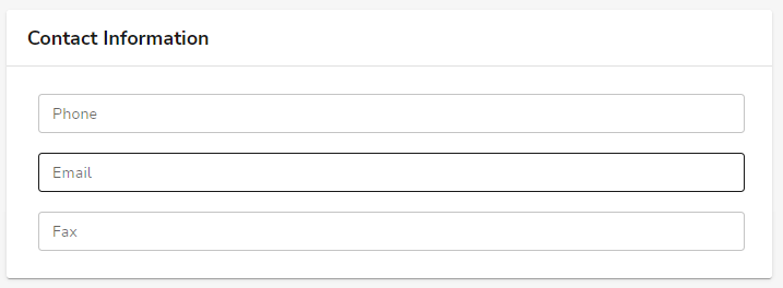 HostGator Ecomdash Create Warehouse Integrated - Contact Information