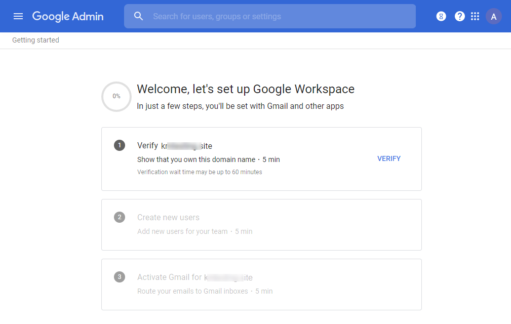 Access your Google Workspace domain settings - Google Workspace Admin Help