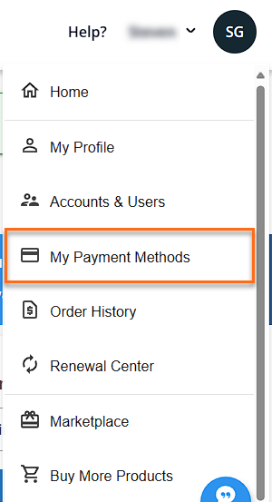 My Payment Methods