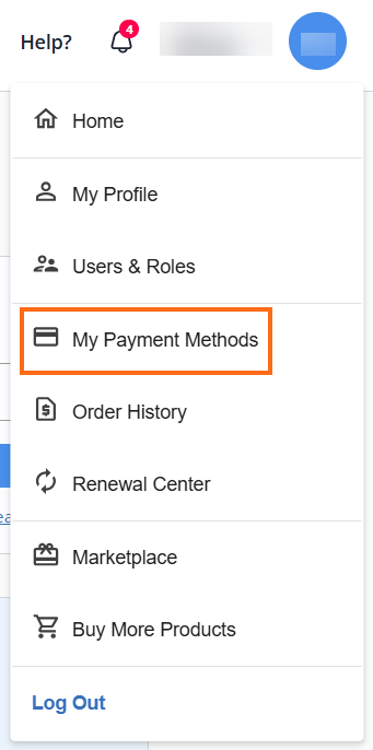 My Payment Methods