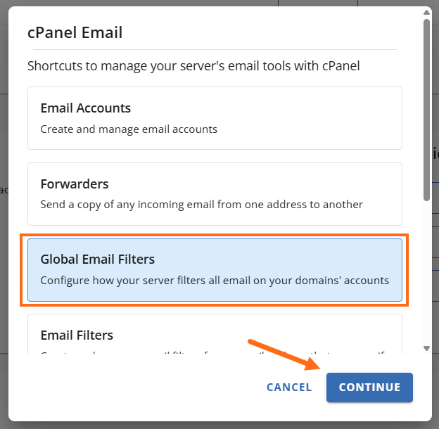 Email Filters