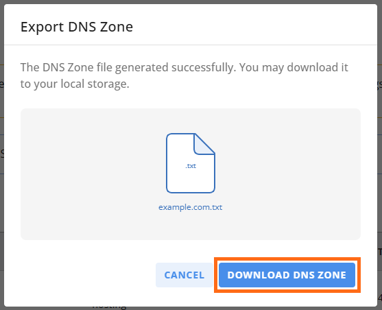 Download one file