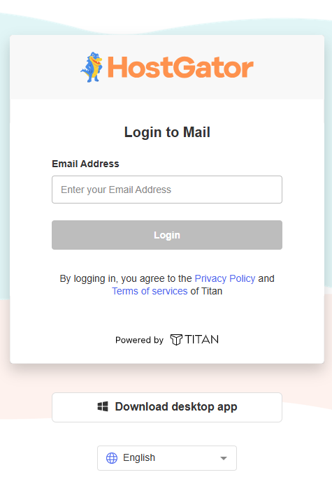 Professional Email - Login to Webmail