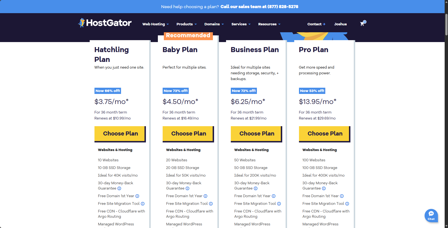 Checkout - Choose a Domain - Register domain