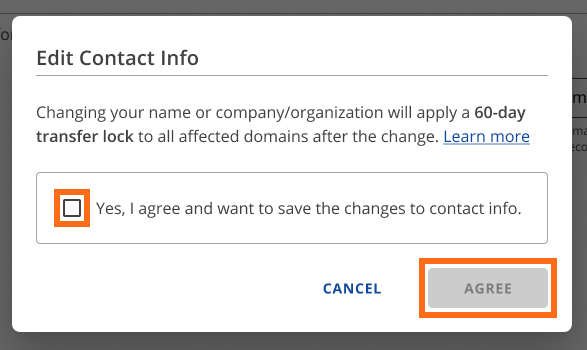 HG - Domain Contact - Name Change