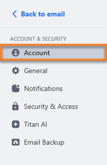 Professional Email - Account