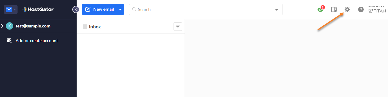 Professional Email - Settings