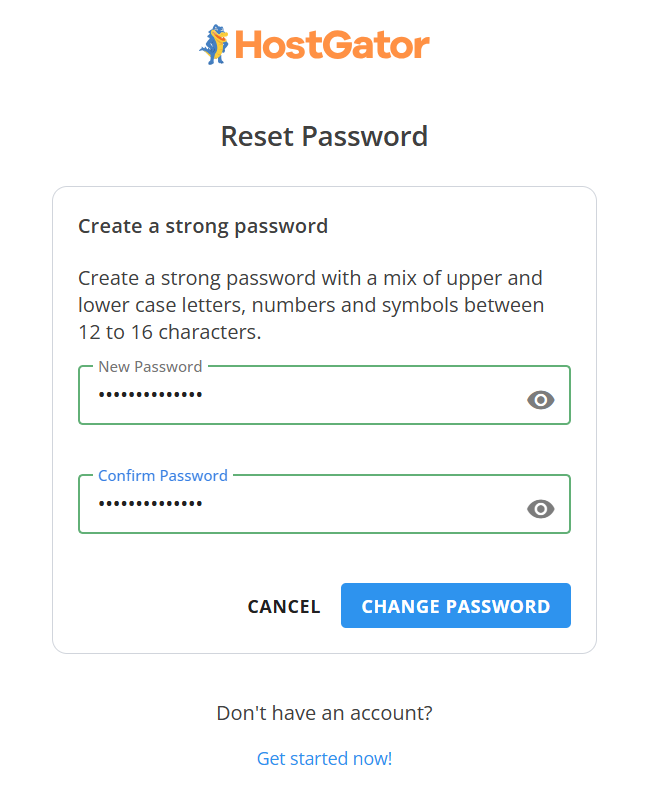 Check email prompt