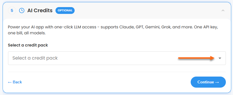 Self-Managed VPS - AI Credits