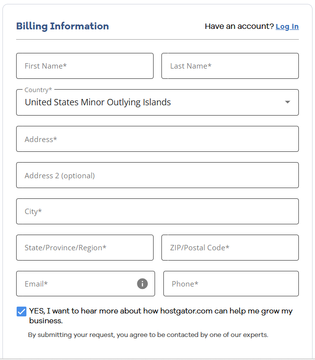 Self-Managed VPS - Billing Information