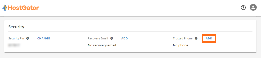 Add Trusted Phone
