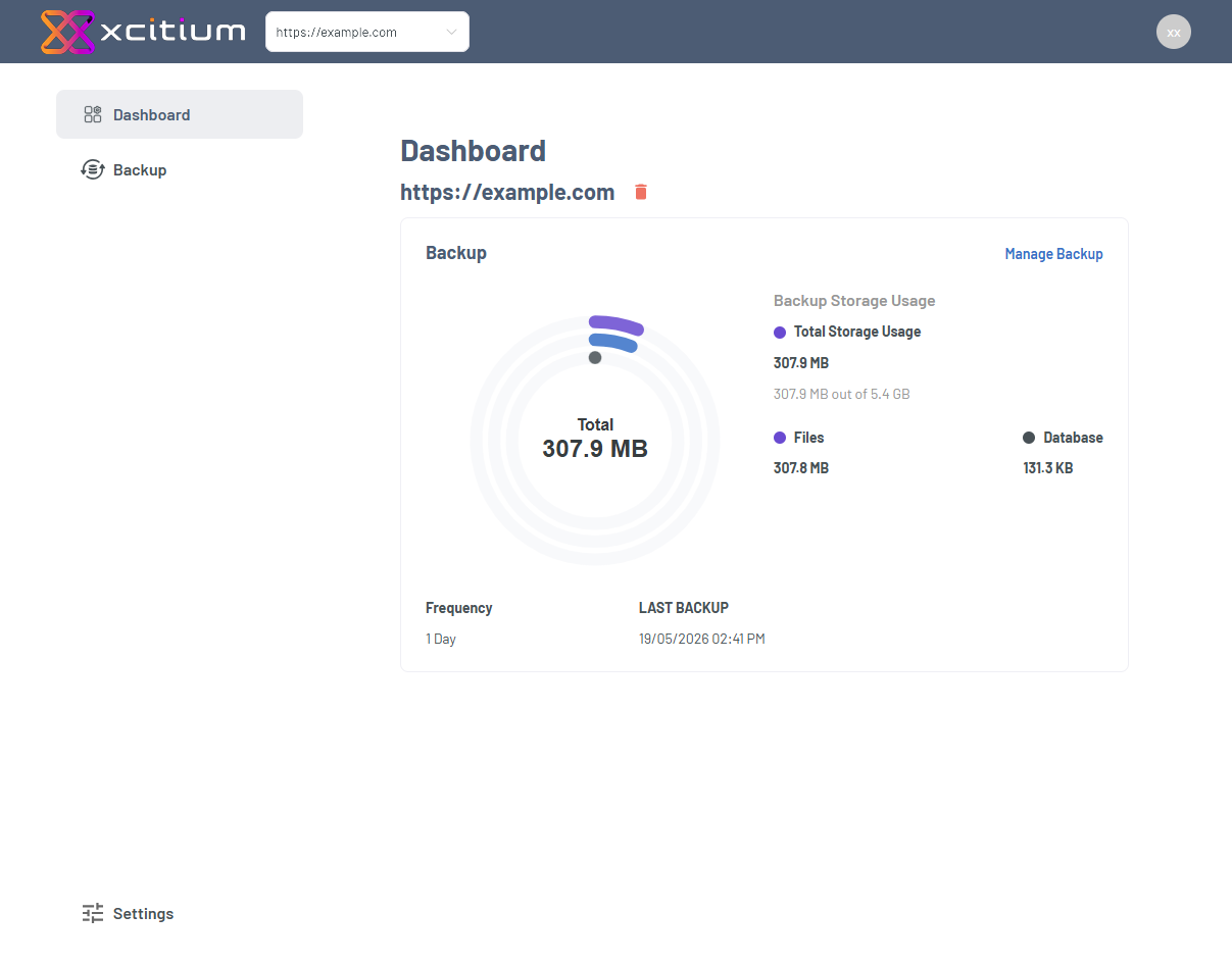 HostGator Portal - Xcitium Dashboard