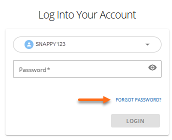 Fogot Password link