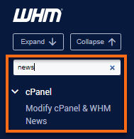  cpanel & WHM news