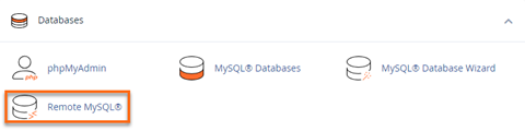 Remote MySQL icon