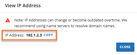 Shared IP Address