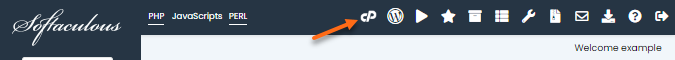 Softaculous - Volver a cPanel