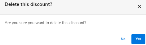 Hostgator website builder confirmation to delete discount