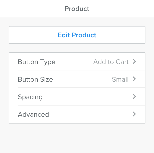 Weebly - Build - Single Product