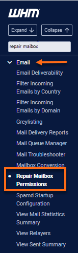 Email - Repair Mailbox Permissions