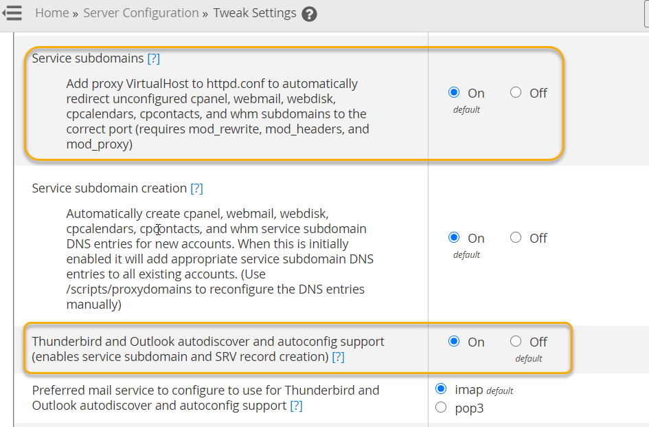 hostgator email settings for outlook issues