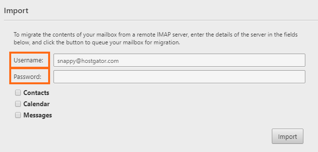 Windows Dedicated Server MailEnable Import Login Credentials