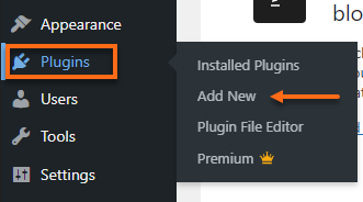 WordPress adicionar novo plug-in