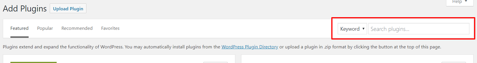 WordPress Dashboard - Add Plugin - Smash Balloon